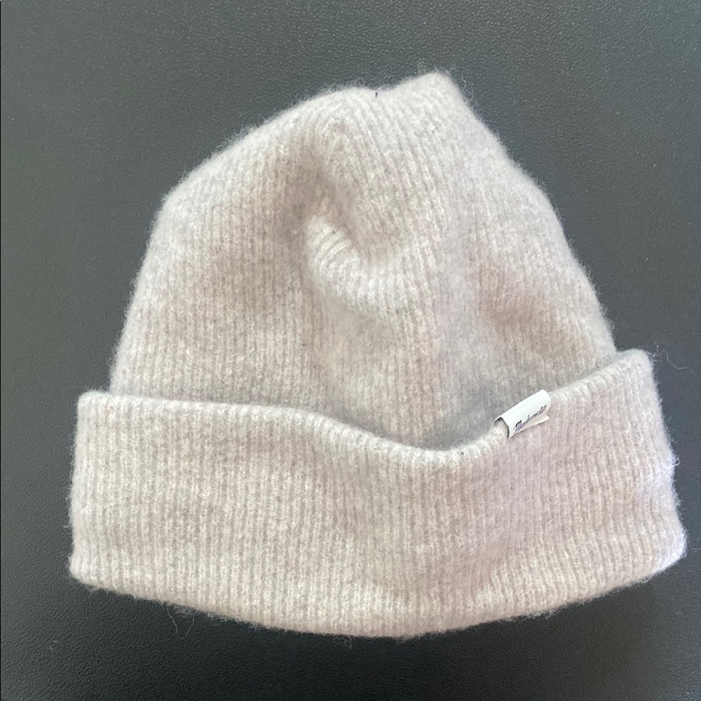 Madewell Cream Knit Beanie